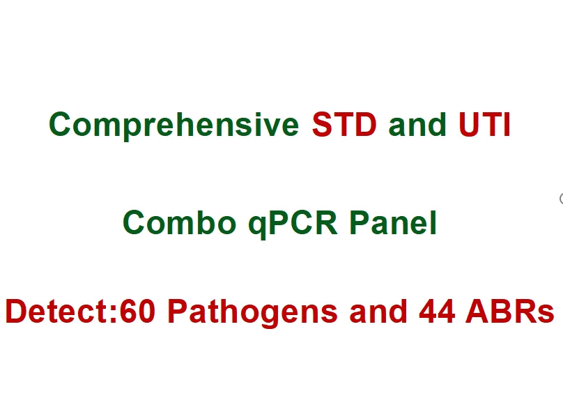 Comprehensive STD and UTI Combo qPCR Panels
