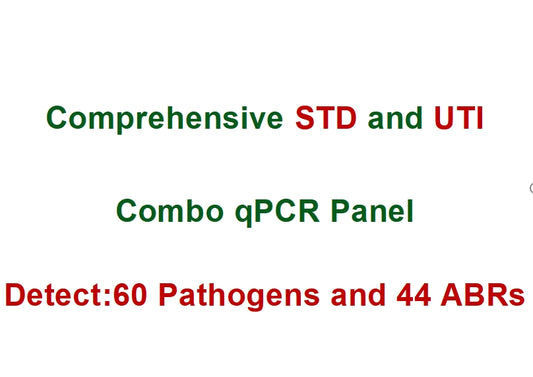 Comprehensive STD and UTI Combo qPCR Panels